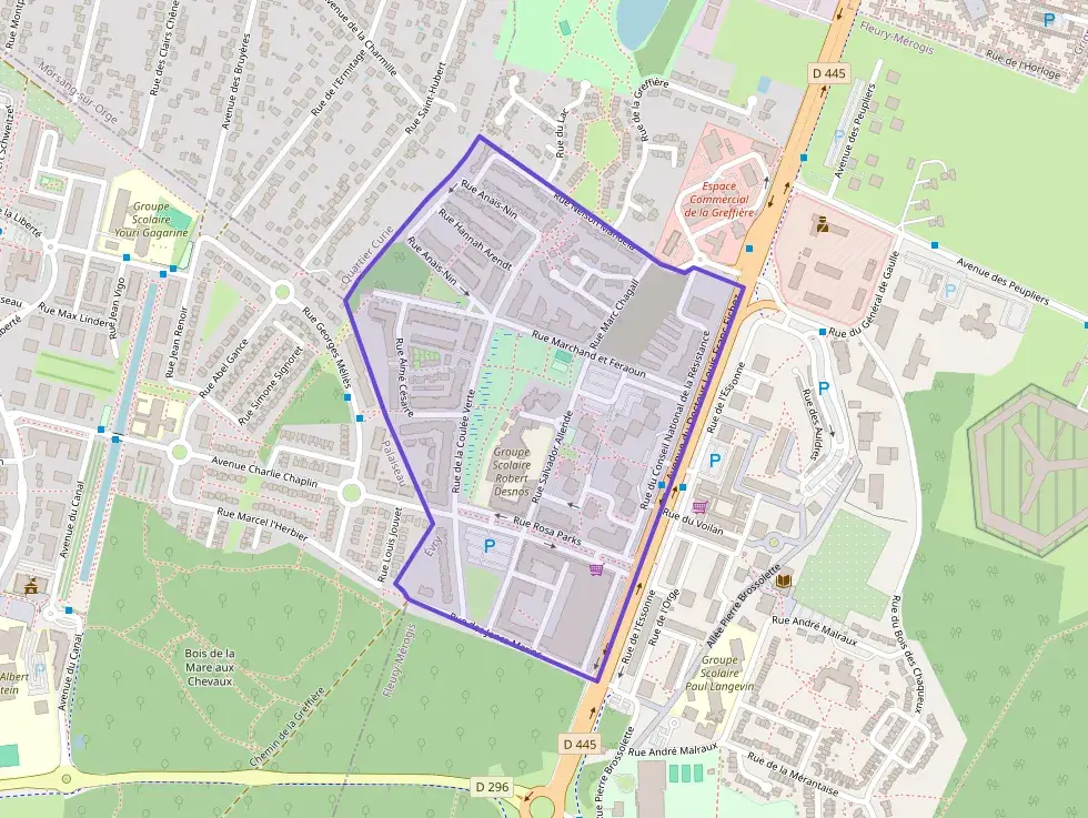 Appartement 58 m² trois pièces à vendre à Fleury-Mérogis