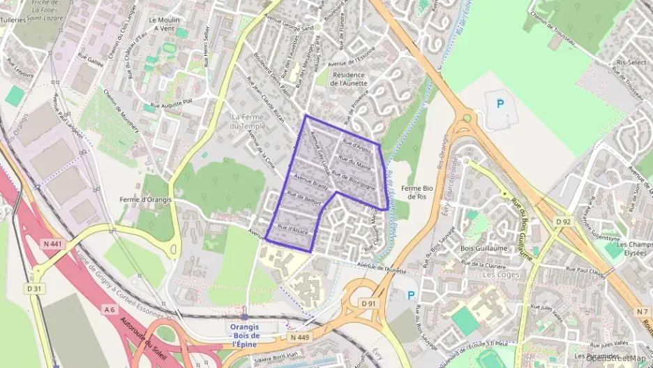 Appartement 74 m² trois pièces à vendre à Ris-Orangis
