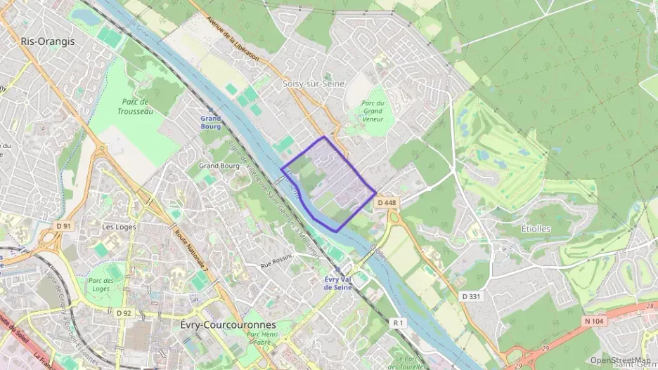 Appartement 88 m² quatre pièces à vendre à Soisy-sur-Seine Appartement 88 m² quatre pièces à vendre à Soisy-sur-Seine