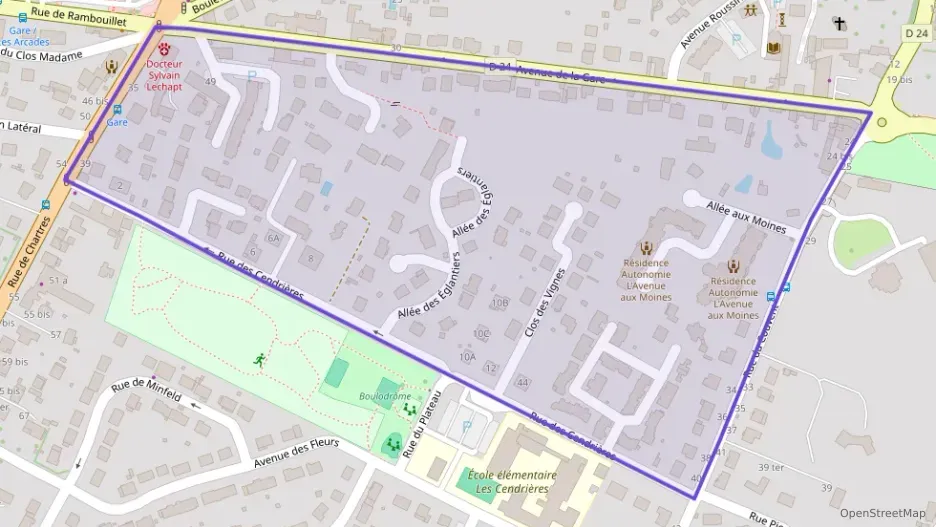 Appartement 80 m² quatre pièces à vendre à Limours