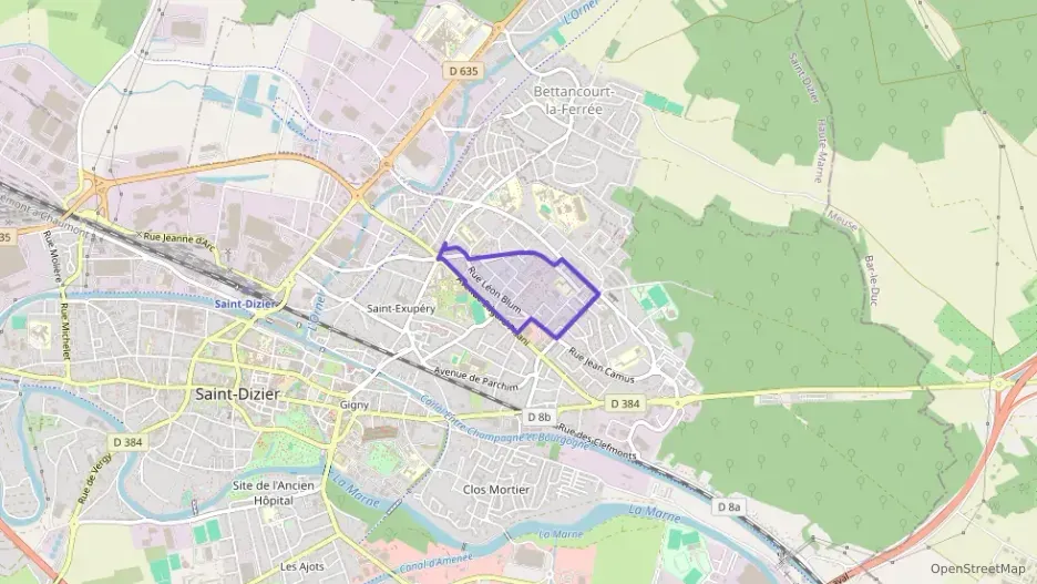 Appartement 103 m² cinq pièces à vendre à Saint-Dizier Appartement 103 m² cinq pièces à vendre à Saint-Dizier