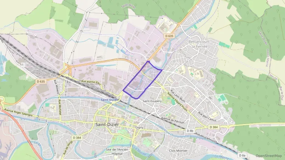 Appartement 43 m² deux pieces à vendre à Saint-Dizier