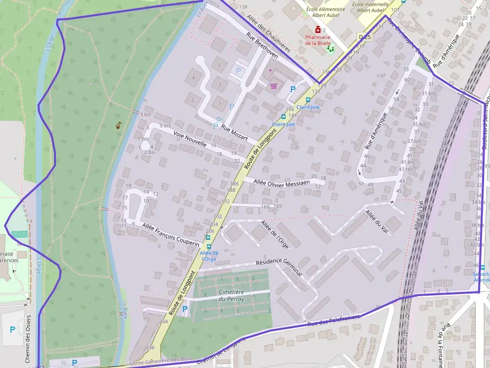 Appartement 71 m² trois pièces à vendre à Sainte-Geneviève-des-Bois