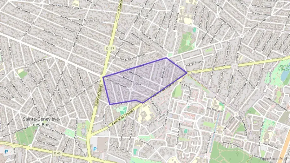 Appartement 71 m² trois pièces à vendre à Sainte-Geneviève-des-Bois