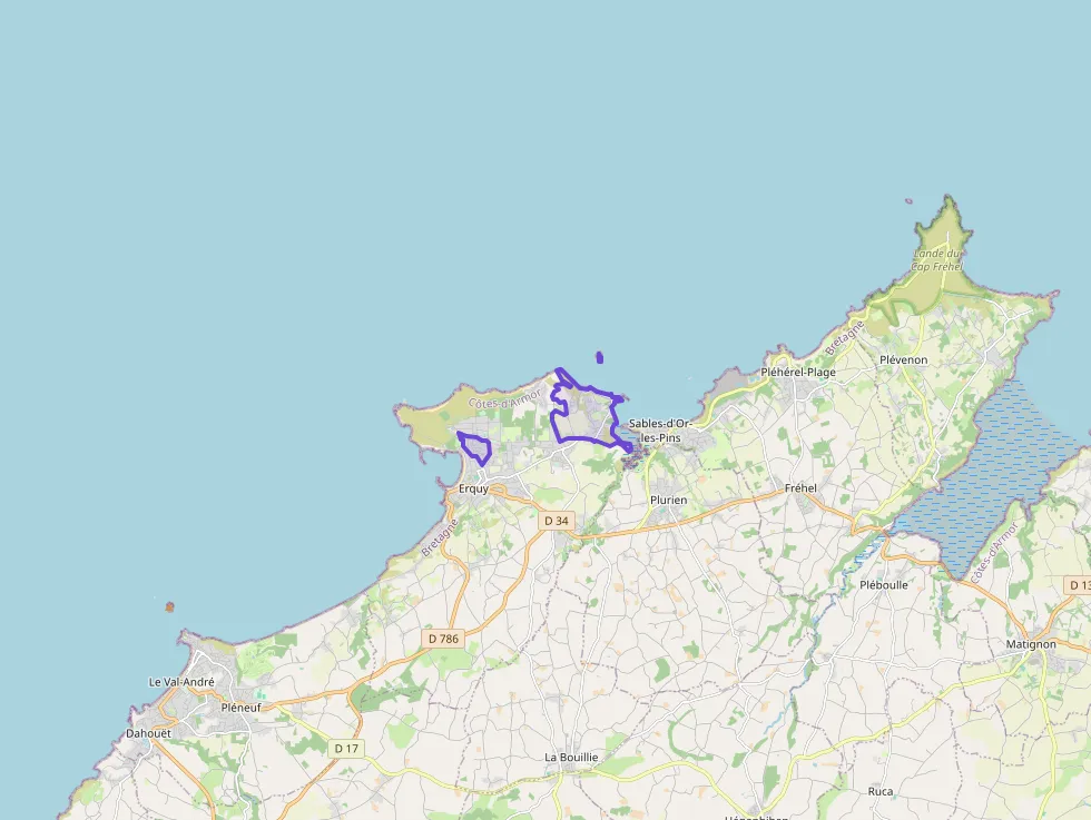 Appartement 47 m² trois pièces à vendre à Erquy