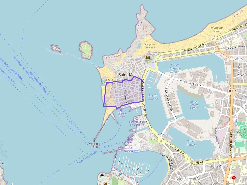 Appartement 80 m² trois pièces à vendre à Saint-Malo