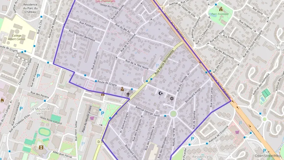 Appartement 45 m² deux pieces à vendre à Ris-Orangis Appartement 45 m² deux pieces à vendre à Ris-Orangis