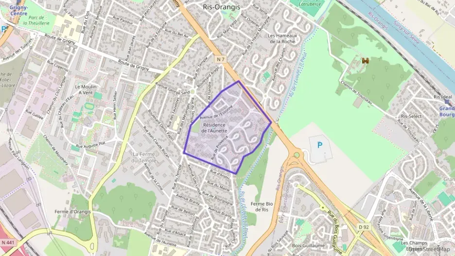 Appartement 68 m² trois pièces à vendre à Ris-Orangis