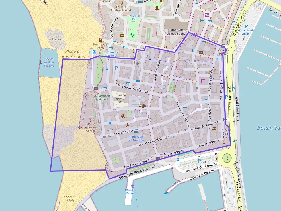 Appartement 61 m² trois pièces à vendre à Saint-Malo