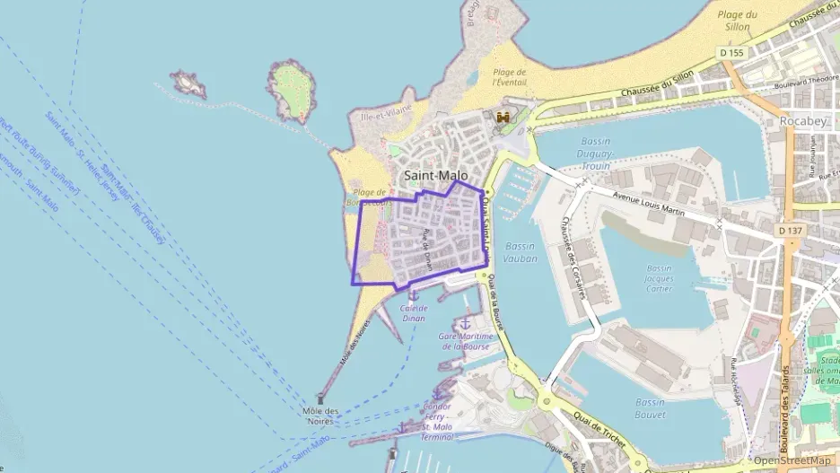 Appartement 89 m² quatre pièces à vendre à Saint-Malo Appartement 89 m² quatre pièces à vendre à Saint-Malo