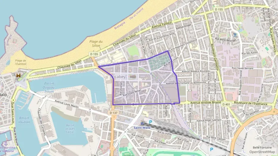 Appartement 42 m² deux pieces à vendre à Saint-Malo