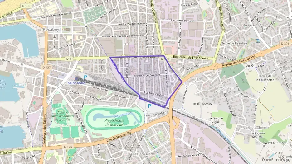 Appartement 50 m² trois pièces à vendre à Saint-Malo Appartement 50 m² trois pièces à vendre à Saint-Malo