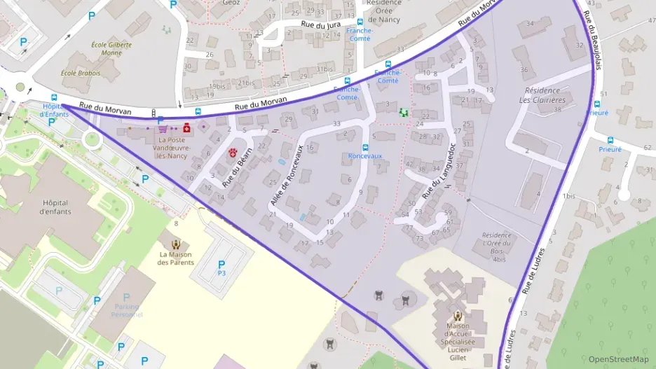 Appartement 69 m² trois pièces à vendre à Vandœuvre-lès-Nancy Appartement 69 m² trois pièces à vendre à Vandœuvre-lès-Nancy