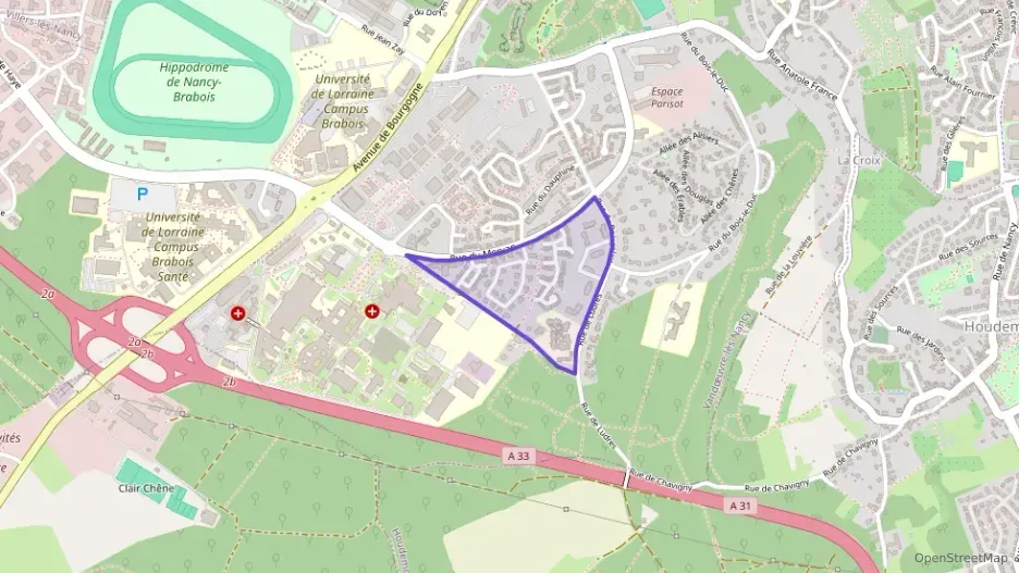 Appartement 69 m² trois pièces à vendre à Vandœuvre-lès-Nancy Appartement 69 m² trois pièces à vendre à Vandœuvre-lès-Nancy