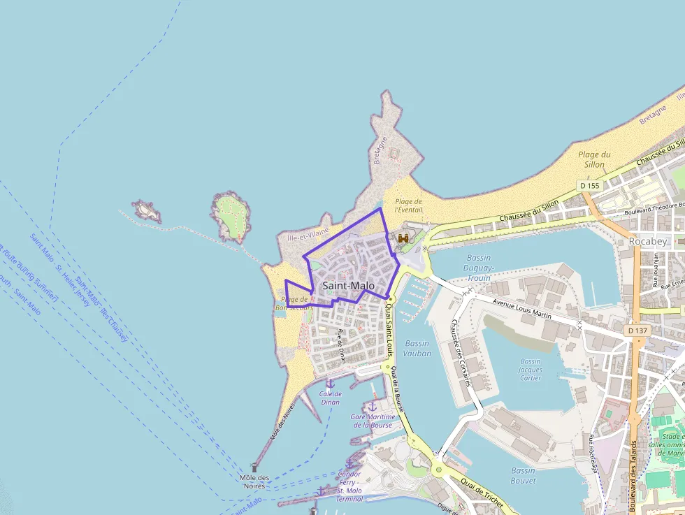 Appartement 105 m² quatre pièces à vendre à Saint-Malo