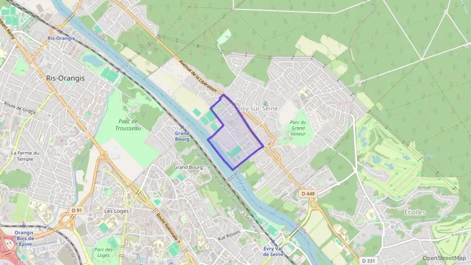 Appartement 56 m² deux pieces à vendre à Soisy-sur-Seine Appartement 56 m² deux pieces à vendre à Soisy-sur-Seine