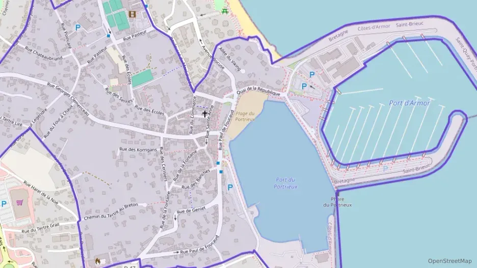 Appartement 94 m² trois pièces à vendre à Saint-Quay-Portrieux