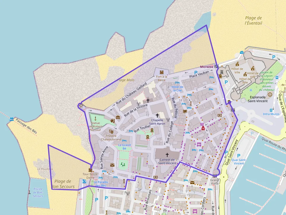 Appartement 49 m² une piece à vendre à Saint-Malo