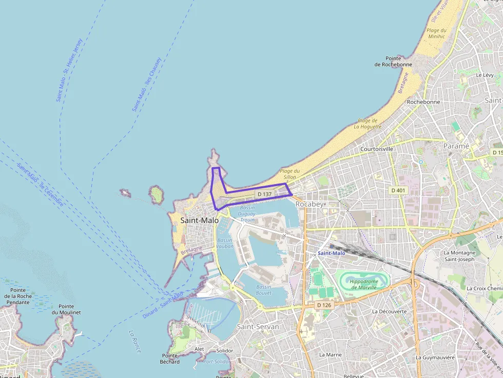 Appartement 99 m² quatre pièces à vendre à Saint-Malo