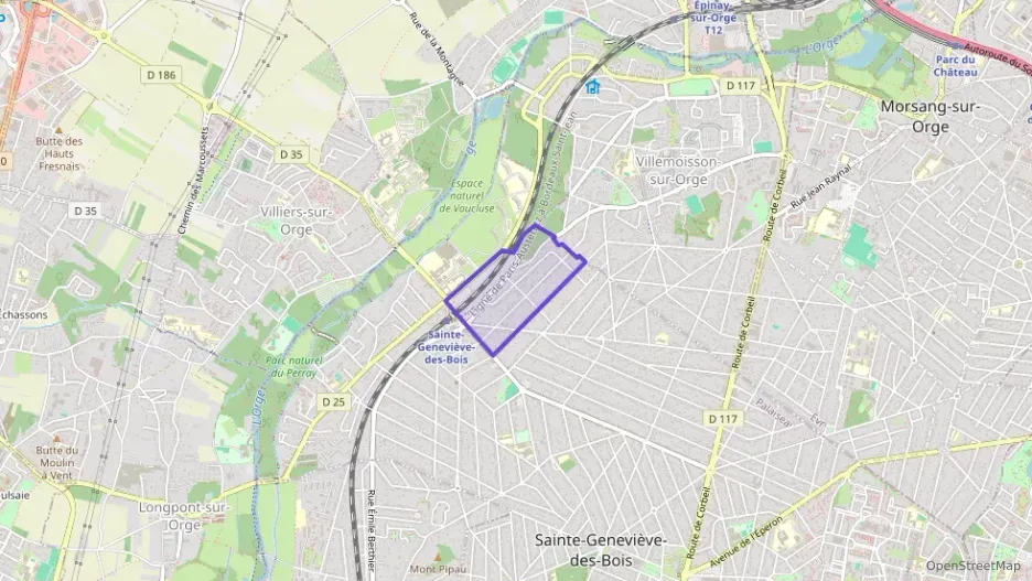 Appartement 102 m² trois pièces à vendre à Sainte-Geneviève-des-Bois