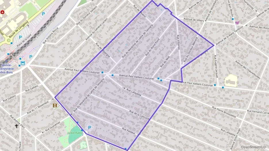 Appartement 40 m² trois pièces à vendre à Sainte-Geneviève-des-Bois