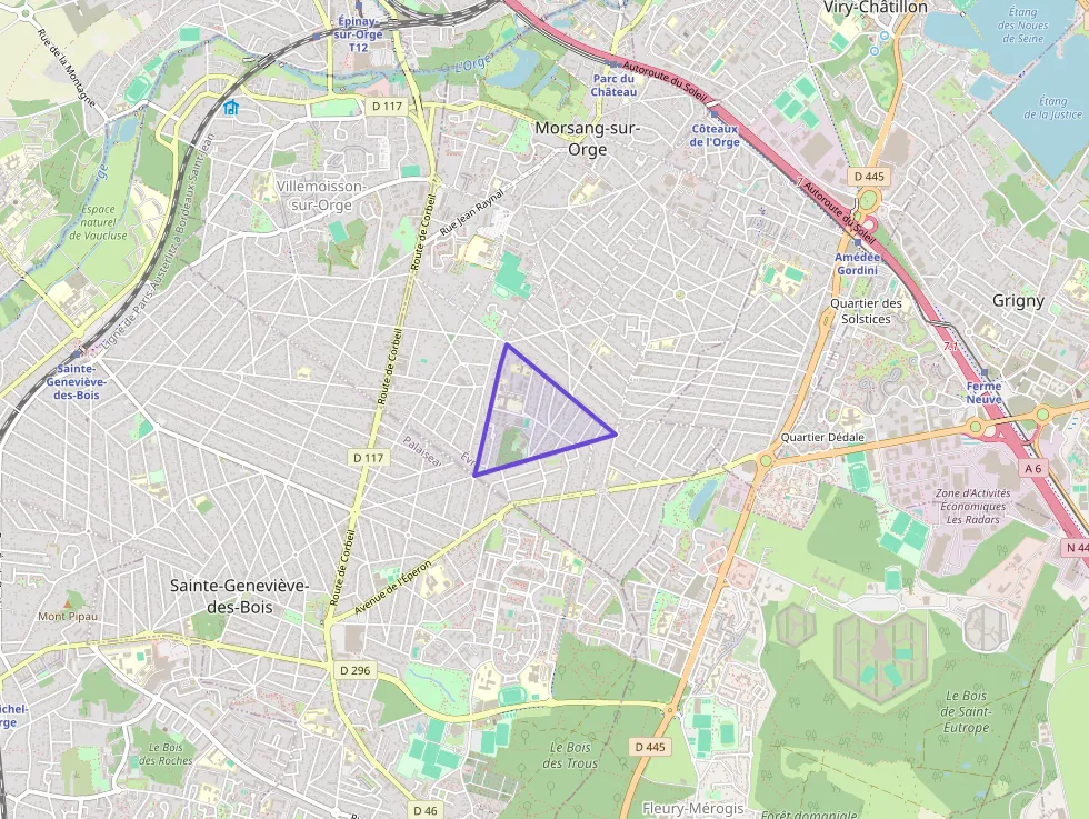 Appartement 78 m² quatre pièces à vendre à Morsang-sur-Orge