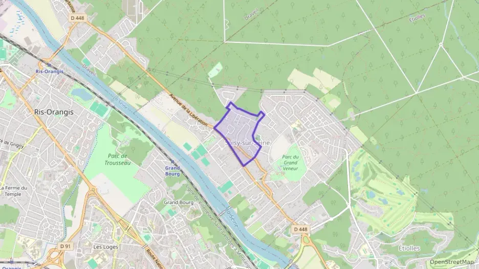 Appartement 86 m² quatre pièces à vendre à Soisy-sur-Seine Appartement 86 m² quatre pièces à vendre à Soisy-sur-Seine