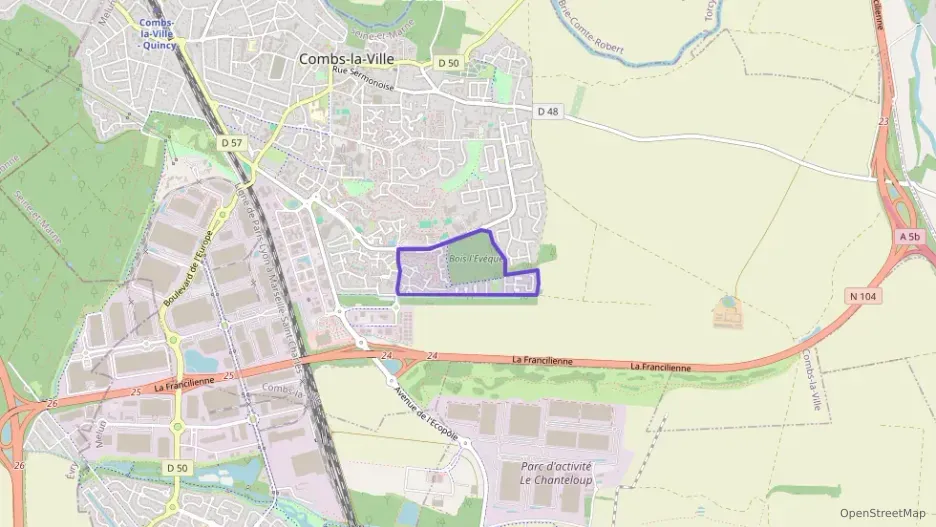 Appartement 100 m² quatre pièces à vendre à Combs-la-Ville