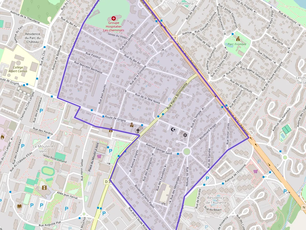 Appartement 65 m² trois pièces à vendre à Ris-Orangis