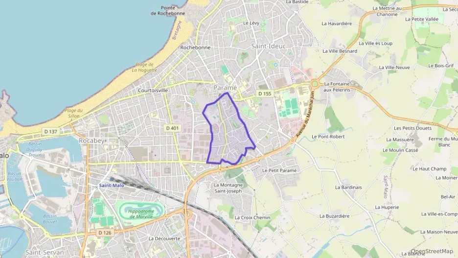 Appartement 65 m² trois pièces à vendre à Saint-Malo Appartement 65 m² trois pièces à vendre à Saint-Malo