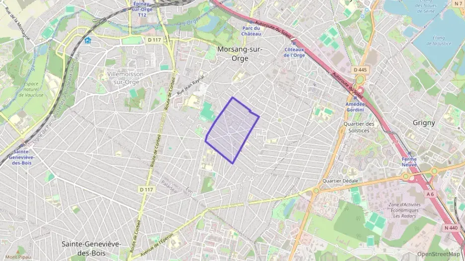 Appartement 78 m² quatre pièces à vendre à Morsang-sur-Orge