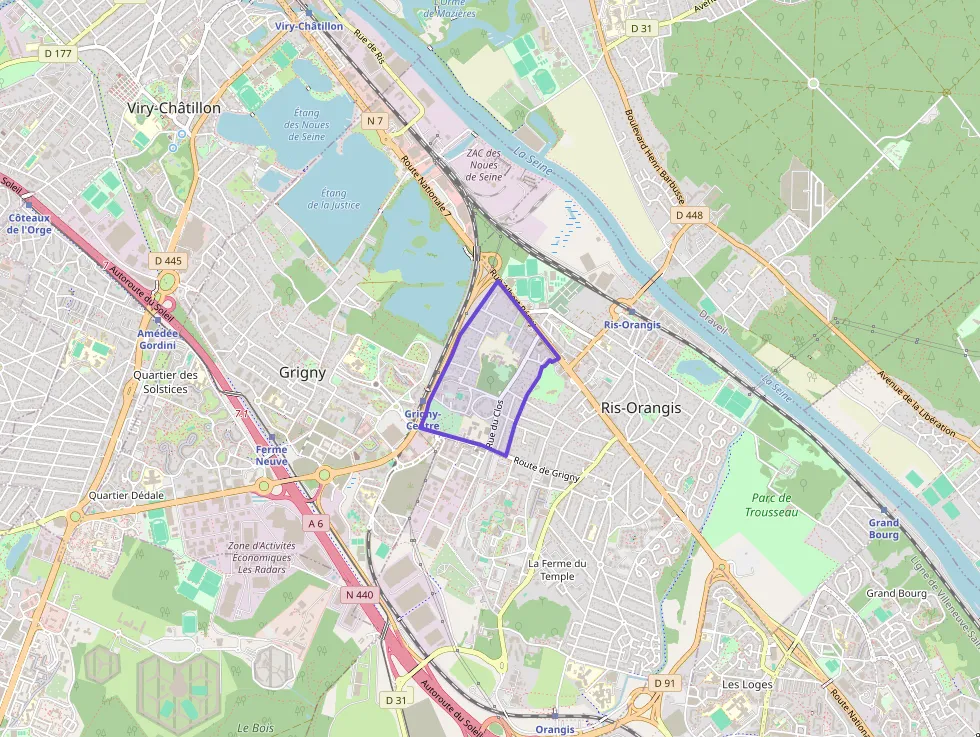 Appartement 86 m² quatre pièces à vendre à Ris-Orangis