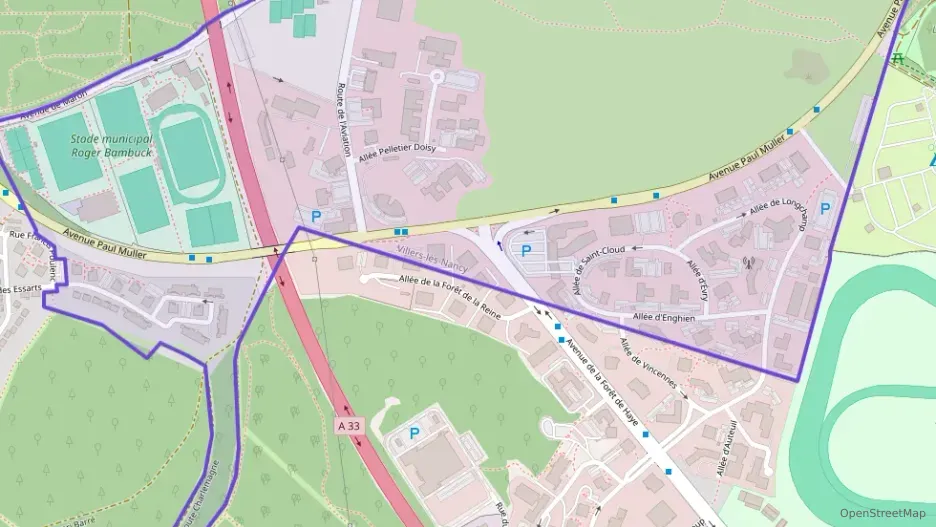 Appartement 57 m² trois pièces à vendre à Villers-lès-Nancy Appartement 57 m² trois pièces à vendre à Villers-lès-Nancy