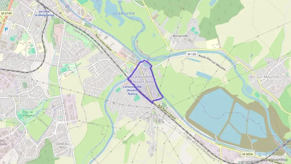 Appartement 53 m² deux pieces à vendre à Laneuveville-devant-Nancy