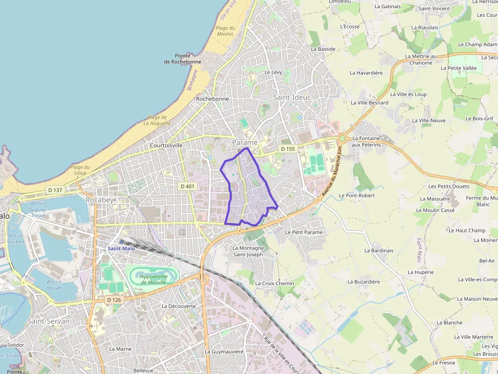 Appartement 75 m² trois pièces à vendre à Saint-Malo