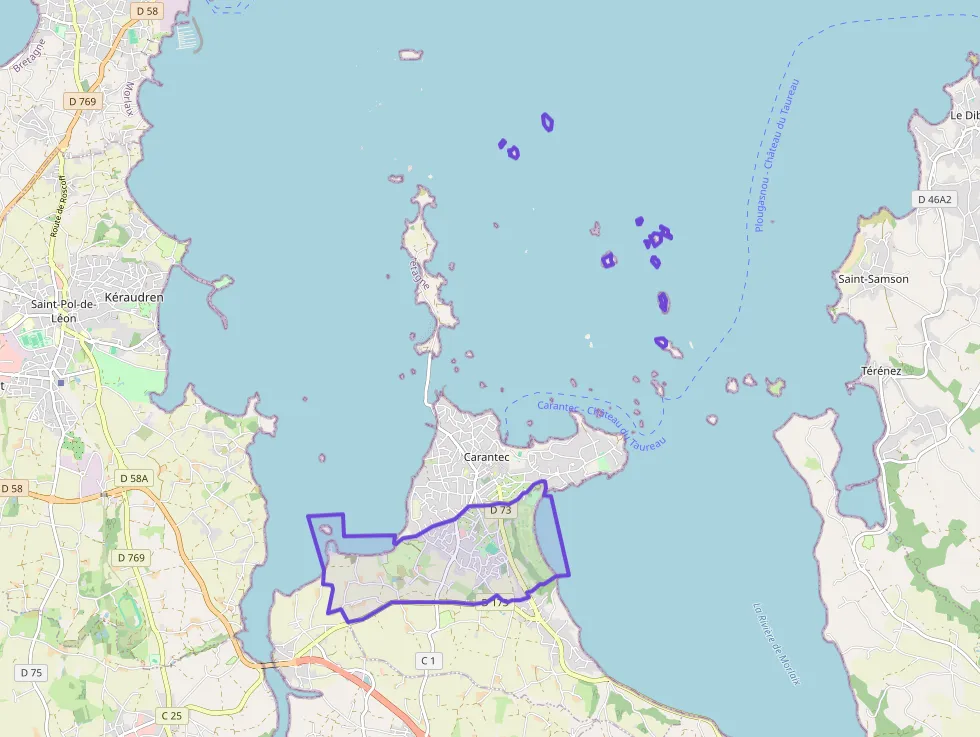 Appartement 47 m² trois pièces à vendre à Carantec