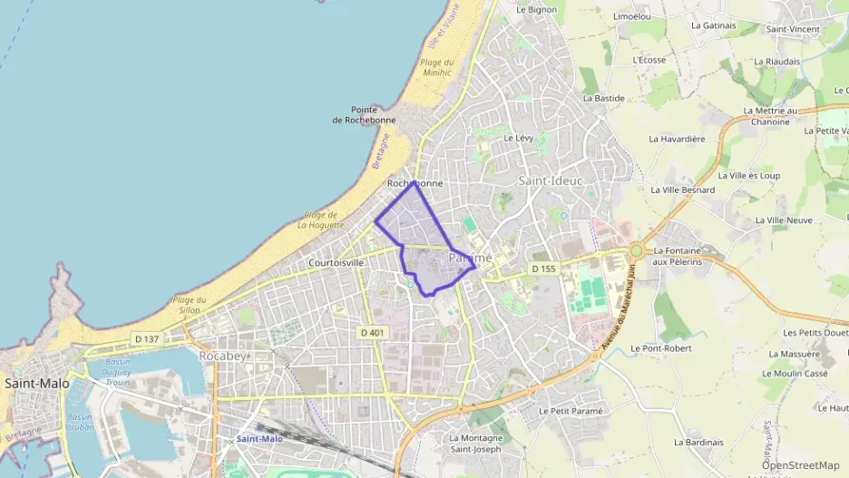Appartement 65 m² trois pièces à vendre à Saint-Malo