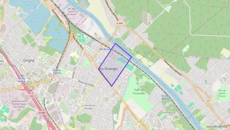 Appartement 86 m² quatre pièces à vendre à Ris-Orangis