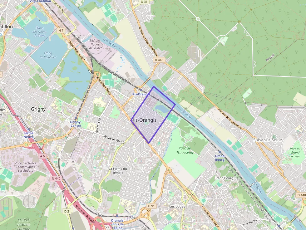 Appartement 64 m² trois pièces à vendre à Ris-Orangis