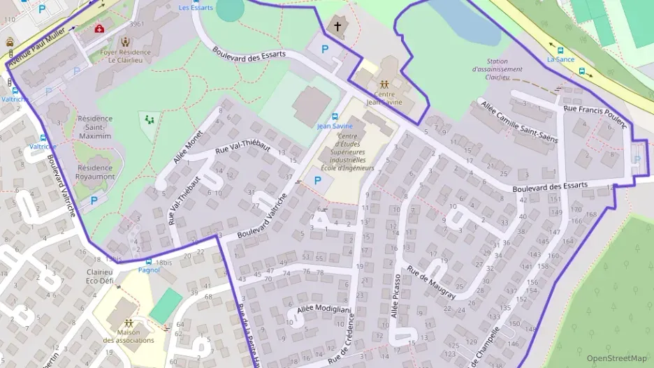 Appartement 83 m² quatre pièces à vendre à Villers-lès-Nancy