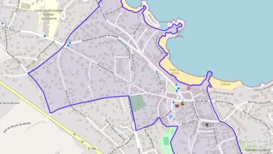 Appartement 74 m² quatre pièces à vendre à Saint-Quay-Portrieux