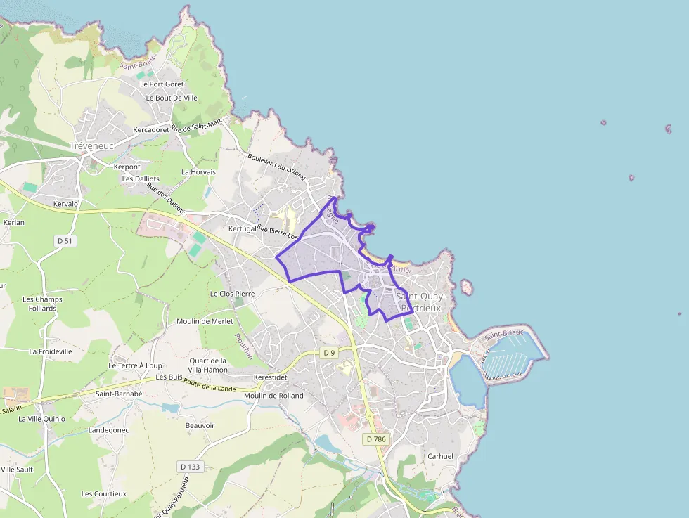 Appartement 40 m² deux pieces à vendre à Saint-Quay-Portrieux