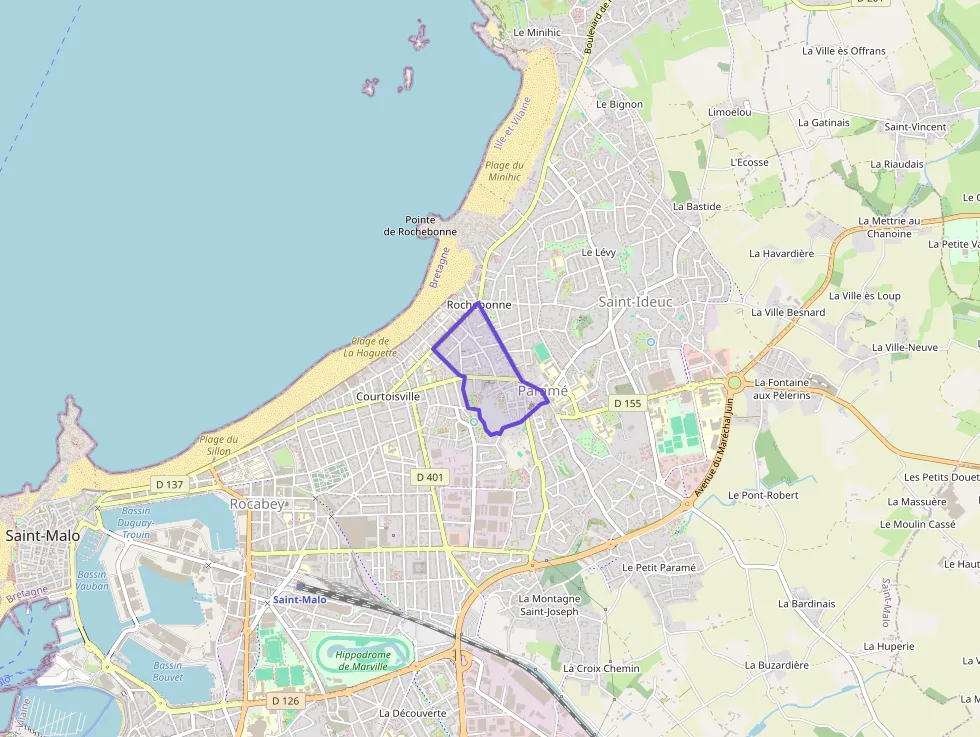 Appartement 106 m² quatre pièces à vendre à Saint-Malo