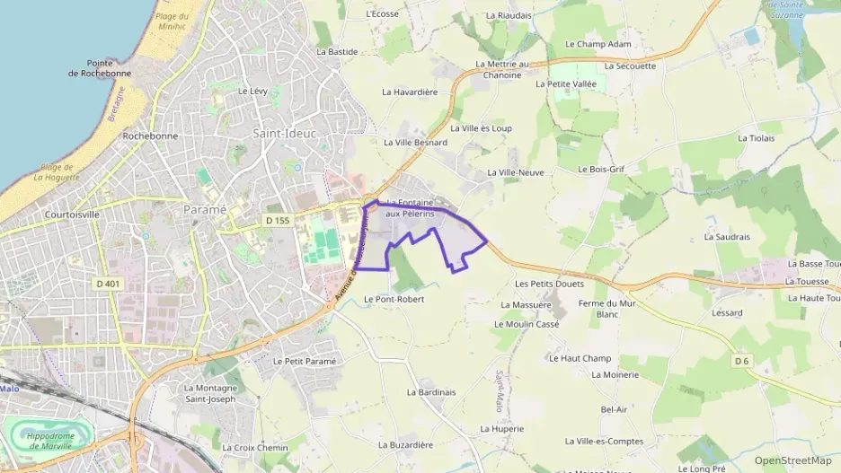 Appartement 44 m² deux pieces à vendre à Saint-Malo