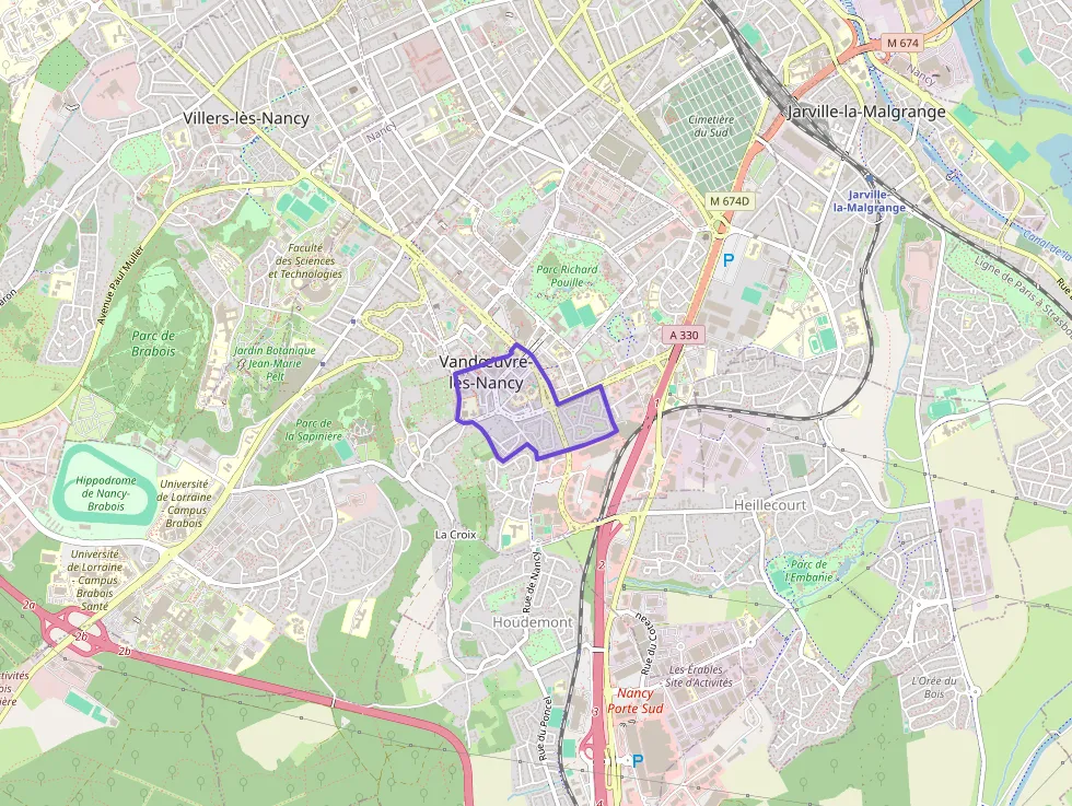 Appartement 60 m² deux pieces à vendre à Vandœuvre-lès-Nancy