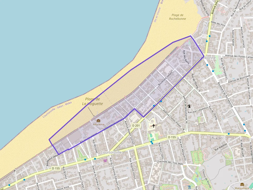 Appartement 52 m² deux pieces à vendre à Saint-Malo