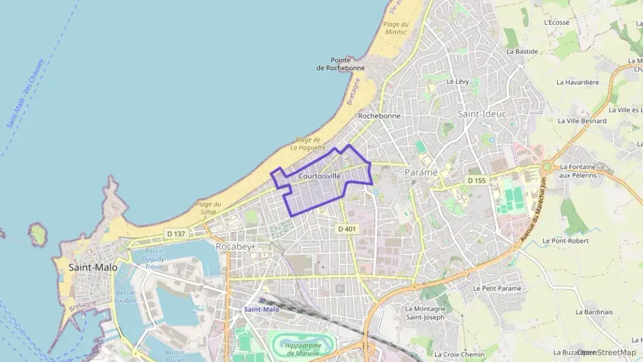 Appartement 48 m² deux pieces à vendre à Saint-Malo Appartement 48 m² deux pieces à vendre à Saint-Malo