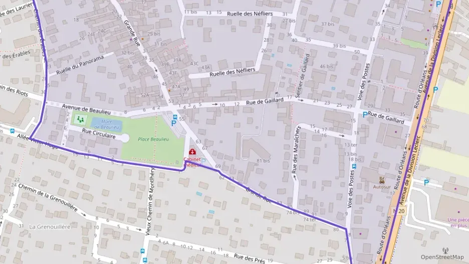 Appartement 45 m² deux pieces à vendre à La Ville-du-Bois