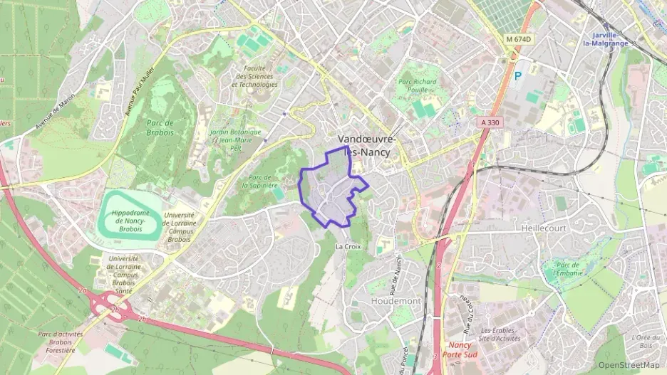 Appartement 57 m² trois pièces à vendre à Vandœuvre-lès-Nancy Appartement 57 m² trois pièces à vendre à Vandœuvre-lès-Nancy