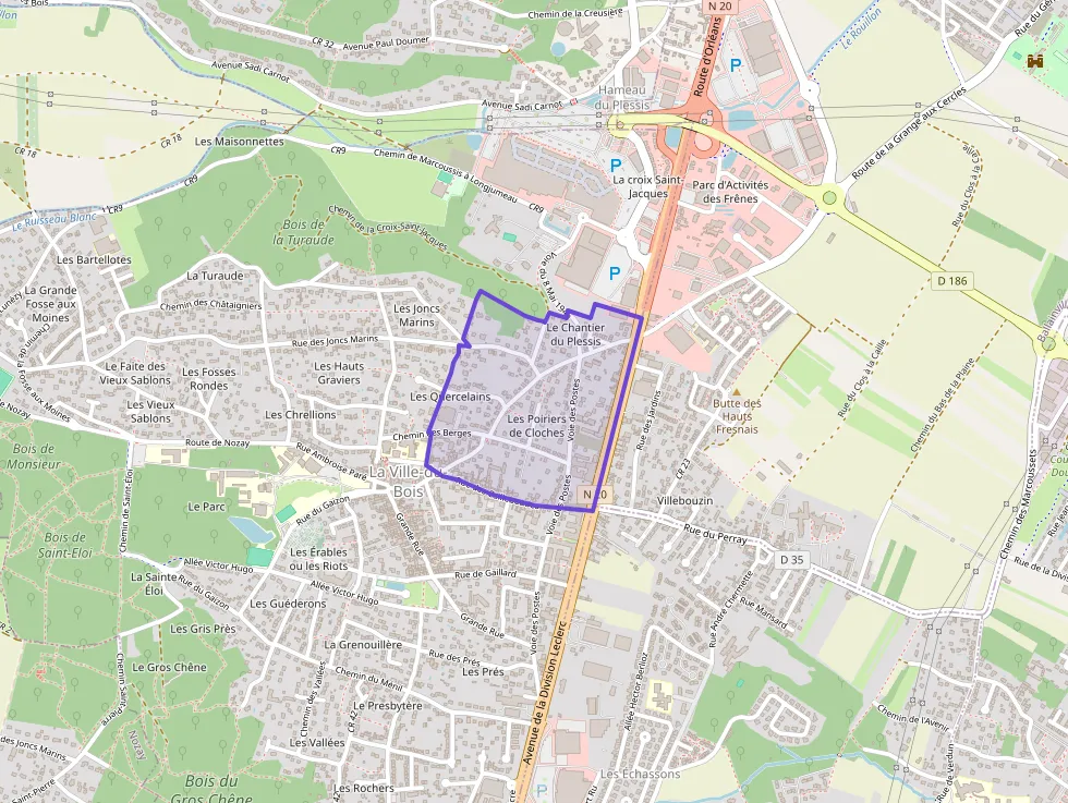 Appartement 30 m² une piece à vendre à La Ville-du-Bois